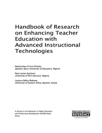 Imagen de portada: Handbook of Research on Enhancing Teacher Education with Advanced Instructional Technologies 9781466681620