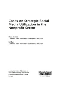 Imagen de portada: Cases on Strategic Social Media Utilization in the Nonprofit Sector 9781466681880