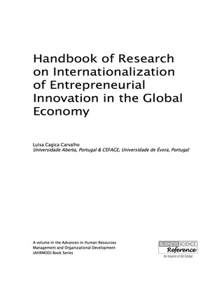 Titelbild: Handbook of Research on Internationalization of Entrepreneurial Innovation in the Global Economy 9781466682160