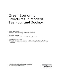 صورة الغلاف: Green Economic Structures in Modern Business and Society 9781466682191