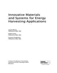 Imagen de portada: Innovative Materials and Systems for Energy Harvesting Applications 9781466682542
