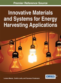 Cover image: Innovative Materials and Systems for Energy Harvesting Applications 1st edition 9781466682542