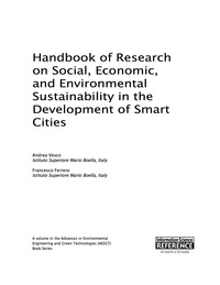 Titelbild: Handbook of Research on Social, Economic, and Environmental Sustainability in the Development of Smart Cities 9781466682825