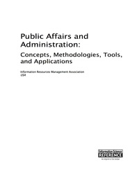 Imagen de portada: Public Affairs and Administration: Concepts, Methodologies, Tools, and Applications 9781466683587