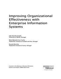 Imagen de portada: Improving Organizational Effectiveness with Enterprise Information Systems 9781466683686
