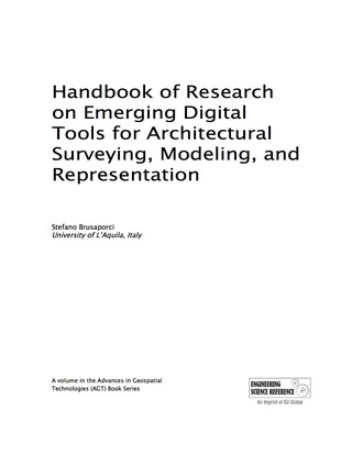 Cover image: Handbook of Research on Emerging Digital Tools for Architectural Surveying, Modeling, and Representation 9781466683792