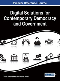 Imagen de portada: Digital Solutions for Contemporary Democracy and Government 1st edition 9781466684300