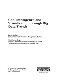 Imagen de portada: Geo-Intelligence and Visualization through Big Data Trends 9781466684652