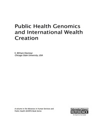 Cover image: Public Health Genomics and International Wealth Creation 9781466685598