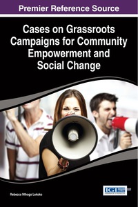 Imagen de portada: Cases on Grassroots Campaigns for Community Empowerment and Social Change 9781466685680