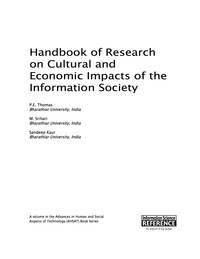 Imagen de portada: Handbook of Research on Cultural and Economic Impacts of the Information Society 9781466685987