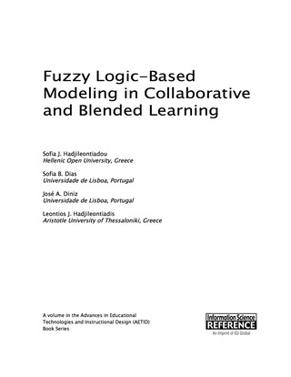 Titelbild: Fuzzy Logic-Based Modeling in Collaborative and Blended Learning 9781466687059