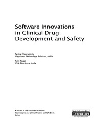 Imagen de portada: Software Innovations in Clinical Drug Development and Safety 9781466687264