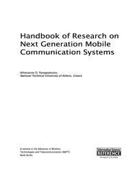 Cover image: Handbook of Research on Next Generation Mobile Communication Systems 9781466687325