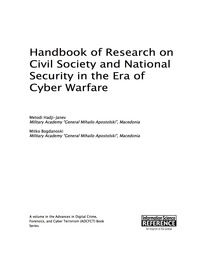 Cover image: Handbook of Research on Civil Society and National Security in the Era of Cyber Warfare 9781466687936