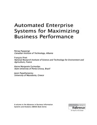 Imagen de portada: Automated Enterprise Systems for Maximizing Business Performance 9781466688414