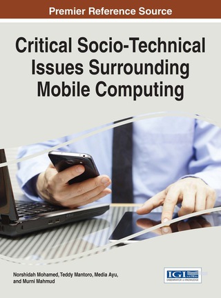 Titelbild: Critical Socio-Technical Issues Surrounding Mobile Computing 9781466694385