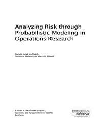 Cover image: Analyzing Risk through Probabilistic Modeling in Operations Research 9781466694583