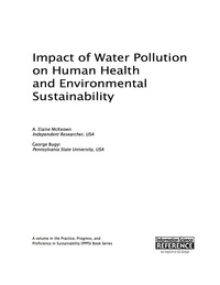 Imagen de portada: Impact of Water Pollution on Human Health and Environmental Sustainability 9781466695597