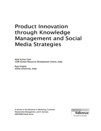 Cover image: Product Innovation through Knowledge Management and Social Media Strategies 9781466696075
