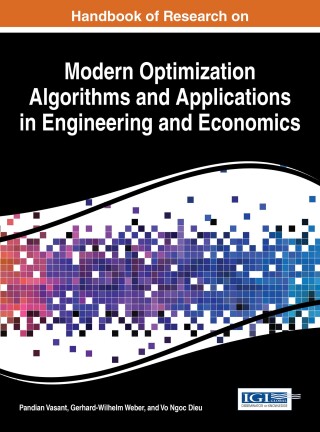Imagen de portada: Handbook of Research on Modern Optimization Algorithms and Applications in Engineering and Economics 9781466696440