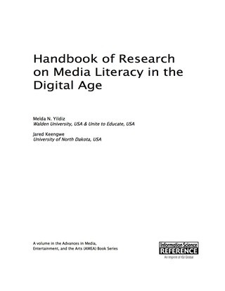 Imagen de portada: Handbook of Research on Media Literacy in the Digital Age 9781466696679