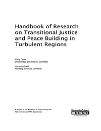 Imagen de portada: Handbook of Research on Transitional Justice and Peace Building in Turbulent Regions 9781466696754