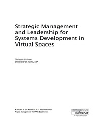 Imagen de portada: Strategic Management and Leadership for Systems Development in Virtual Spaces 9781466696884