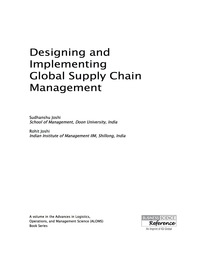 صورة الغلاف: Designing and Implementing Global Supply Chain Management 9781466697201