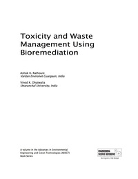 Cover image: Toxicity and Waste Management Using Bioremediation 9781466697348