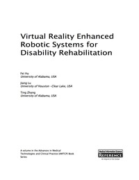 Imagen de portada: Virtual Reality Enhanced Robotic Systems for Disability Rehabilitation 9781466697409