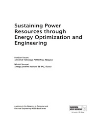 Imagen de portada: Sustaining Power Resources through Energy Optimization and Engineering 9781466697553