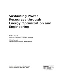 Cover image: Sustaining Power Resources through Energy Optimization and Engineering 9781466697553