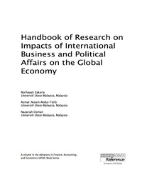 Cover image: Handbook of Research on Impacts of International Business and Political Affairs on the Global Economy 9781466698062