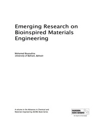 Cover image: Emerging Research on Bioinspired Materials Engineering 9781466698116