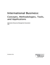 Cover image: International Business: Concepts, Methodologies, Tools, and Applications 9781466698147