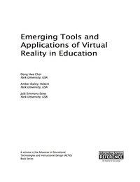 表紙画像: Emerging Tools and Applications of Virtual Reality in Education 9781466698376