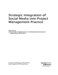 Cover image: Strategic Integration of Social Media into Project Management Practice 9781466698673