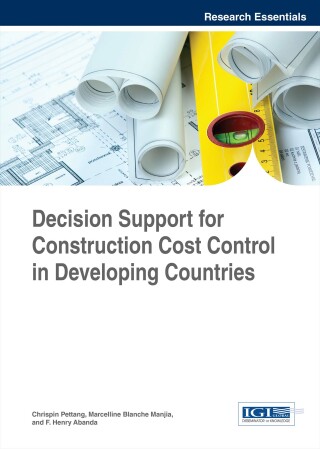 Imagen de portada: Decision Support for Construction Cost Control in Developing Countries 9781466698734