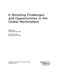 Imagen de portada: E-Retailing Challenges and Opportunities in the Global Marketplace 9781466699212