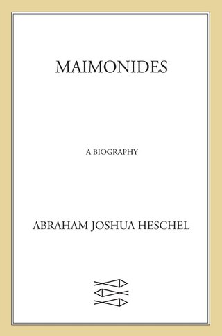 Cover image: Maimonides 9780374517595
