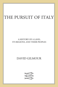 Cover image: The Pursuit of Italy 9780374533601