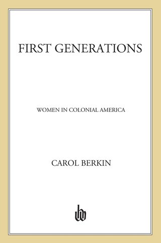 Cover image: First Generations 9780809016068