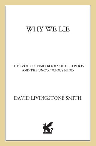 Imagen de portada: Why We Lie 9780312310400
