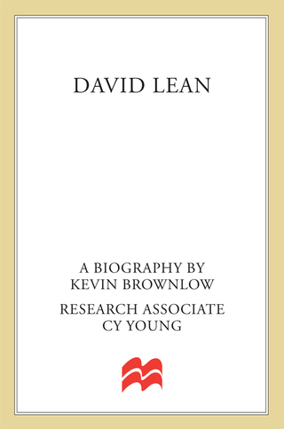 Cover image: David Lean 9780312145781
