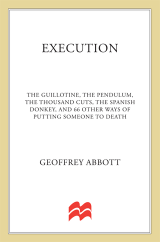 Cover image: Execution 9780312352226
