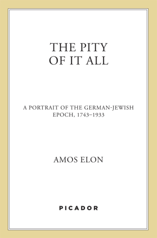 Cover image: The Pity of It All 9780312422813