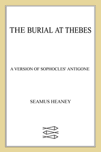 Cover image: The Burial at Thebes 9780374530075