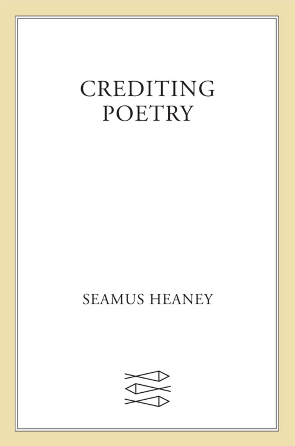 Crediting Poetry The Nobel Lecture