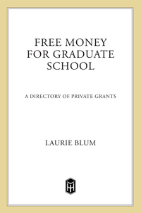 Cover image: Free Money for Graduate School 9780805013252